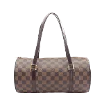 Brown Leather Louis Vuitton Papillon