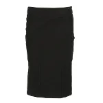 Black Cotton Costume National Skirt