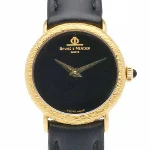 Black Stainless Steel Baume et Mercier Watch