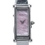 Pink Metal Gucci Watch