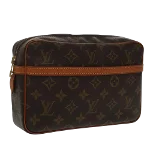 Brown Canvas Louis Vuitton Compiegne