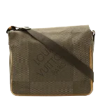 Brown Canvas Louis Vuitton Messenger