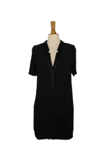 Black Viscose Sandro Dress