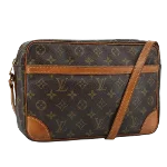 Brown Canvas Louis Vuitton Trocadero