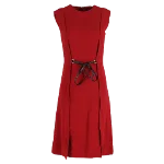 Red Acetate Louis Vuitton Dress