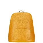 Yellow Leather Louis Vuitton Backpack
