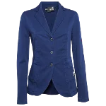 Navy Cotton Moschino Blazer