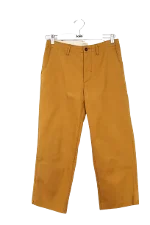 Yellow Cotton Bellerose Pants