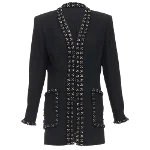 Black Wool Chanel Coat