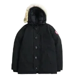 Black Canvas Canada Goose Jacket