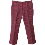 Red Wool MSGM Pants