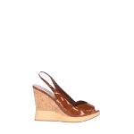 Brown Leather Miu Miu Sandals