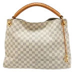 White Coated canvas Louis Vuitton Artsy