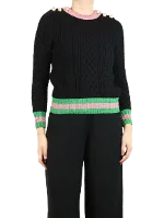 Black Knit Gucci Sweater