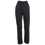 Black Fabric Ganni Pants