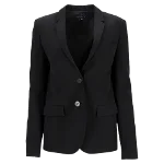 Black Wool Theory Blazer