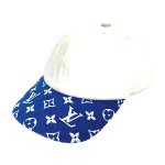 Blue Cotton Louis Vuitton Hat