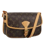 Brown Canvas Louis Vuitton Sologne