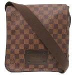 Brown Canvas Louis Vuitton Brooklyn