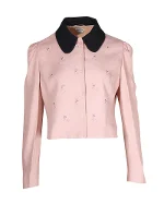 Pink Fabric Miu Miu Jacket