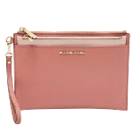 Pink Leather Michael Kors Clutch