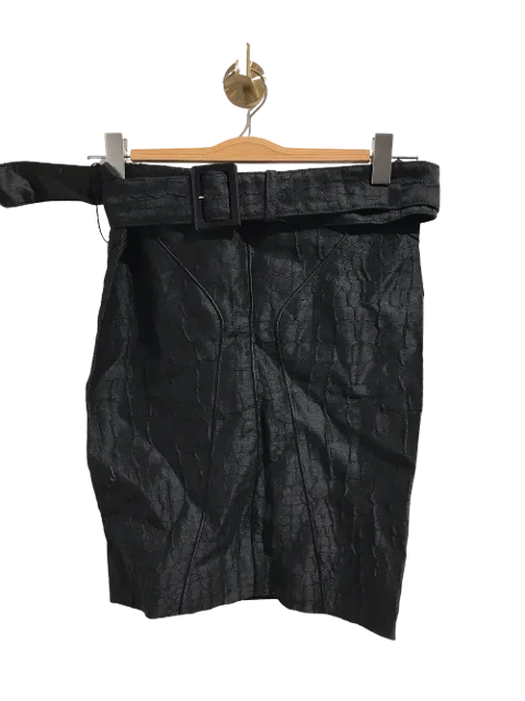 Black Silk Tom Ford Skirt