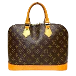 Brown Canvas Louis Vuitton Alma