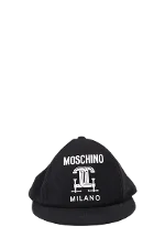 Black Cotton Moschino Hat