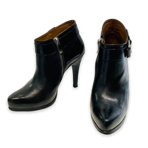 Black Leather Barbara Bui Boots