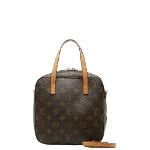 Brown Leather Louis Vuitton Spontini