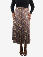 Brown Fabric Reformation Skirt