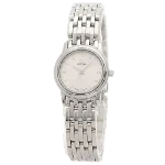 White Canvas Omega Watch