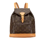 Brown Canvas Louis Vuitton Montsouris