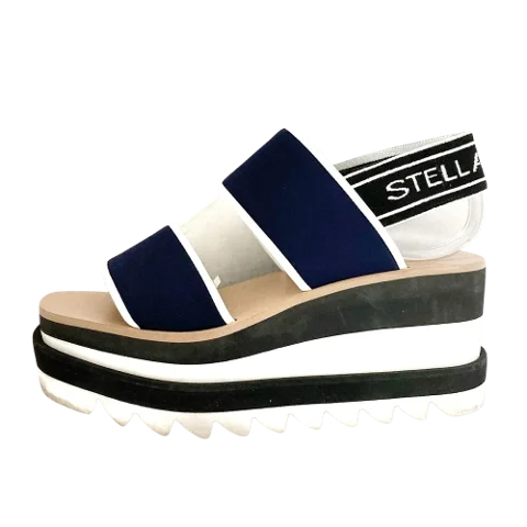 Navy Polyester Stella McCartney Sandals