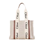 Beige Canvas Chloé Tote