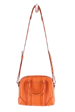 Orange Leather Givenchy Shoulder Bag