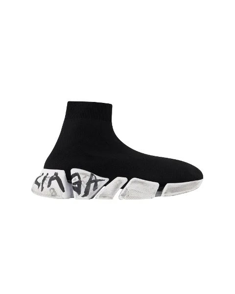 Black Cotton Balenciaga Sneakers