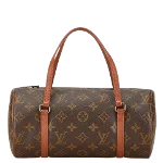 Brown Leather Louis Vuitton Papillon