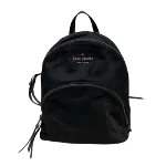 Black Canvas Kate Spade Backpack