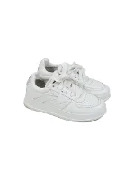 White Leather Dsquared2 Sneakers