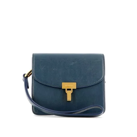 Blue Leather Balenciaga Shoulder Bag