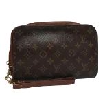 Brown Canvas Louis Vuitton Orsay