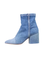 Blue Denim Dries Van Noten Boots