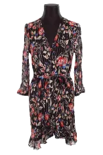 Multicolor Viscose Pinko Dress