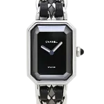 Black Metal Chanel Watch