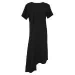 Black Wool Ann Demeulemeester Dress