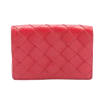 Red Leather Bottega Veneta Wallet