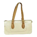 White Leather Louis Vuitton Rosewood