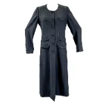 Black Fabric Sonia Rykiel Coat