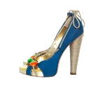 Blue Suede Dsquared2 Heels